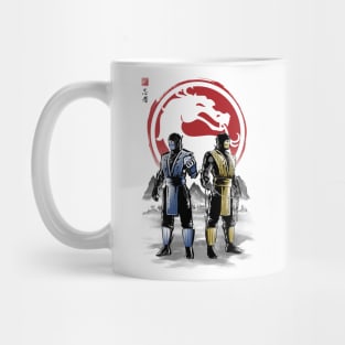 Ninjas under the sun Mug